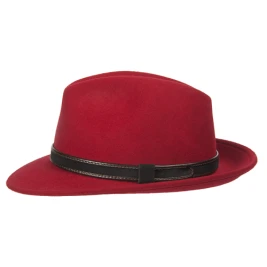 Hatland Trilby Winter Hoed | Rood