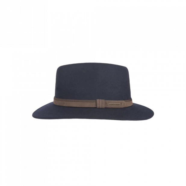 Hatland Toronto Wol Vilt Hoed | Navy | www.pietkoopmans.nl