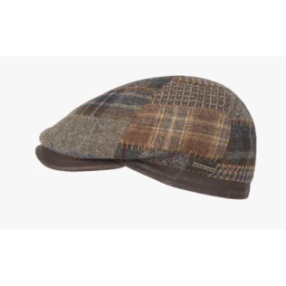 Hatland Vaughn Flatcap | Patchwork | www.pietkoopmans.nl