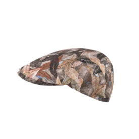Hatland Acda Flatcap | Taupe Leaves