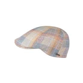 Hatland Ciro Flatcap | Zalm Geel Gemeleerd