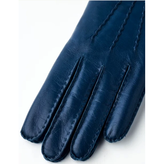 Hestra Dames Mary Handschoenen Leer | Midnight Blue  | www.pietkoopmans.nl