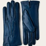 Hestra Dames Mary Handschoenen Leer | Midnight Blue  | www.pietkoopmans.nl