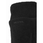 Hestra Geoffrey Nappaleer en Gebreide Handschoen | Zwart | www.pietkoopmans.nl