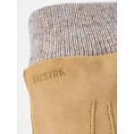 Hestra Geoffrey Nappaleer en Gebreide Handschoen | Geel | www.pietkoopmans.nl