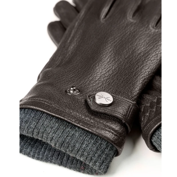 Pearlwood Varkensleer Handschoen | Bruin | www.pietkoopmans.nl