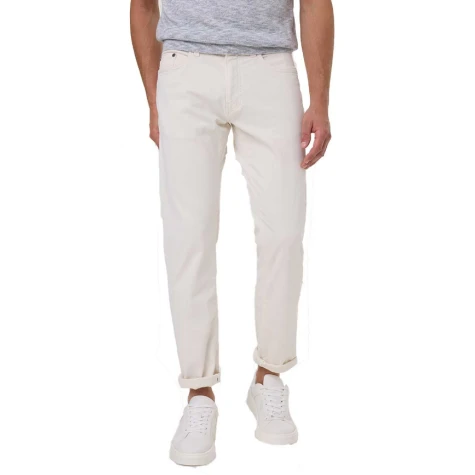 Pierre Cardin Zomer Broek Lyon | Ivoor Wit | www.pietkoopmans.nl