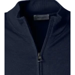 Pierre Cardin Merinowollen Vest | Blauw | www.pietkoopmans.nl