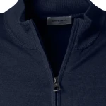 Pierre Cardin Merinowollen Vest | Blauw | www.pietkoopmans.nl