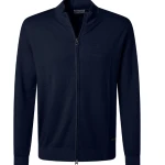 Pierre Cardin Merinowollen Vest | Blauw | www.pietkoopmans.nl