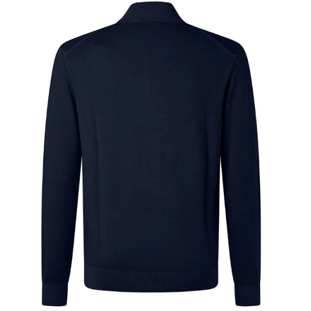 Pierre Cardin Merinowollen Vest | Blauw | www.pietkoopmans.nl