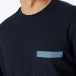 Schiesser Pyjama Tricot | Lichtblauwe Streep | www.pietkoopmans.nl