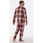 Schiesser Pyjama Flanel | Rood Geruit | www.pietkoopmans.nl