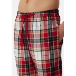 Schiesser Pyjama Flanel | Rood Geruit | www.pietkoopmans.nl
