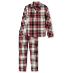 Schiesser Pyjama Flanel | Rood Geruit | www.pietkoopmans.nl