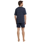 Schiesser Shortama | Marine Wit | www.pietkoopmans.nl