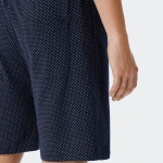 Schiesser Shortama | Marine Stip | www.pietkoopmans.nl