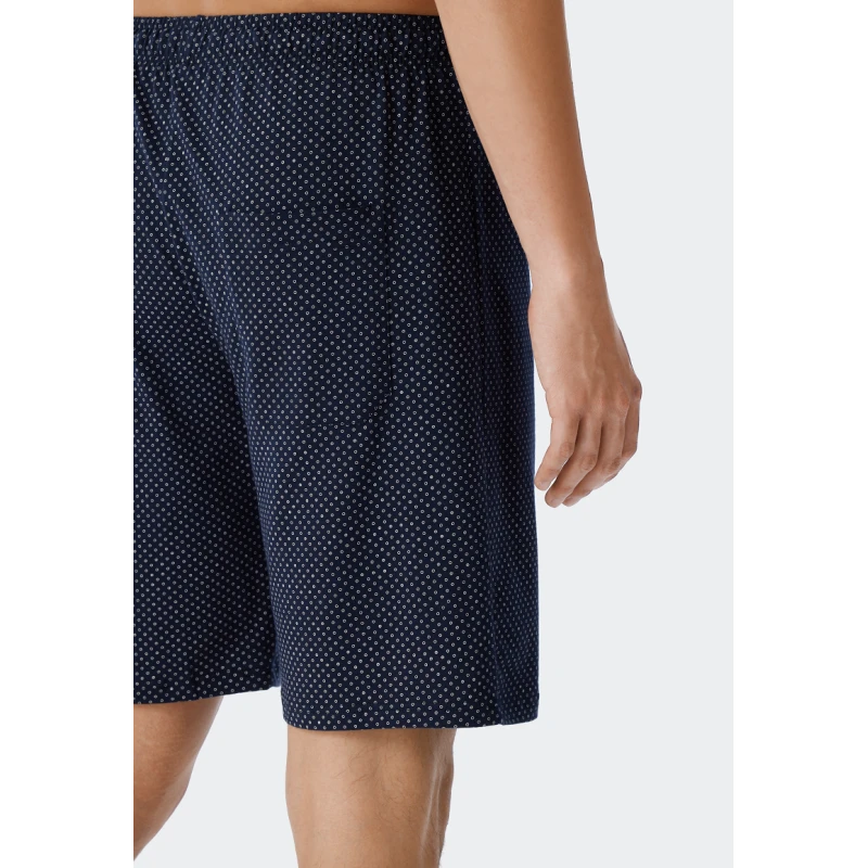 Schiesser Shortama | Marine Stip | www.pietkoopmans.nl