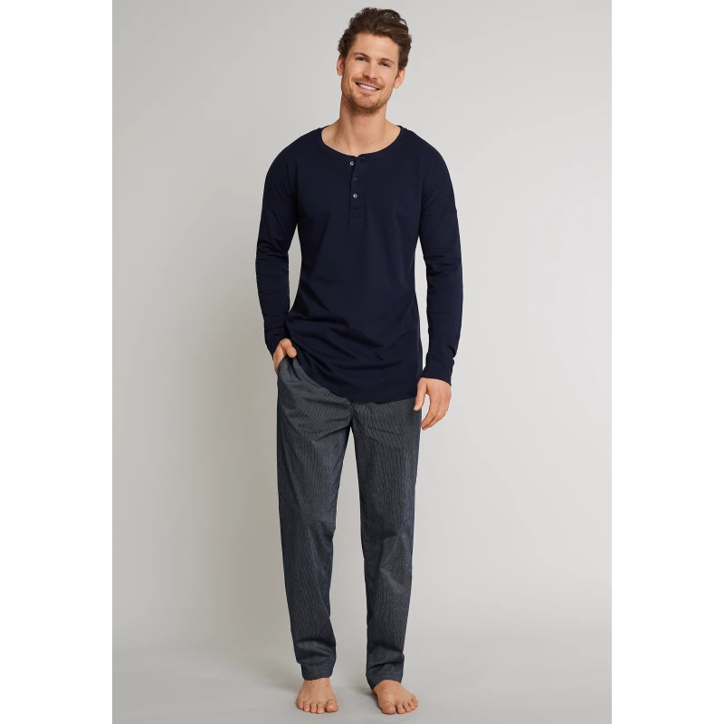 Schiesser Pyjama Broek | Blauw Streep