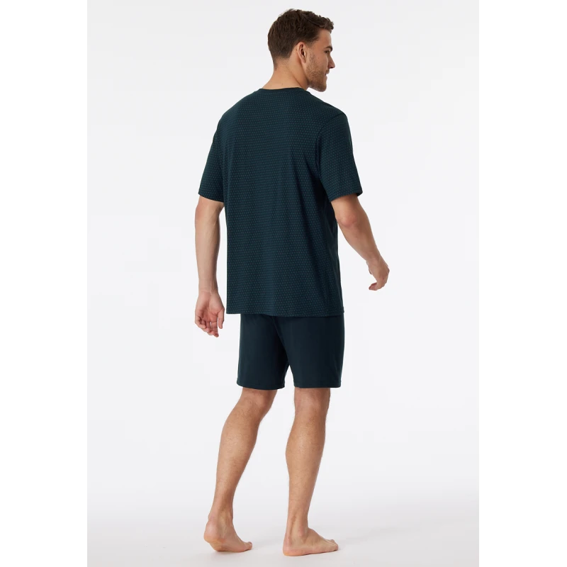 Schiesser Shortama | Marine Print | www.pietkoopmans.nl