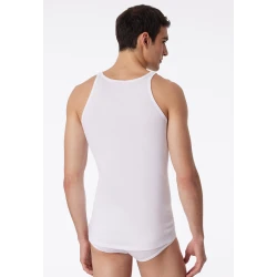Schiesser Classic Feinripp Hemd | Wit