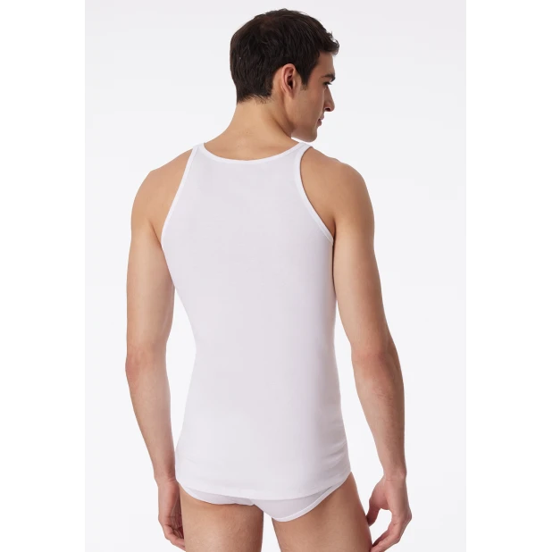 Schiesser Classic Feinripp Hemd | Wit | www.pietkoopmans.nl