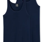 Schiesser Classic Feinripp Hemd | Marine 2 - Pack | www.pietkoopmans.nl