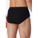 Schiesser Slip met Gulp | Zwart | www.pietkoopmans.nl