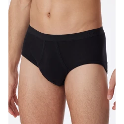 Schiesser Slip met Gulp | Zwart