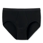 Schiesser Slip met Gulp | Zwart | www.pietkoopmans.nl