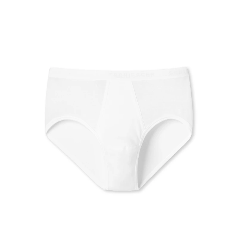 Schiesser Slip met Gulp | Wit | www.pietkoopmans.nl