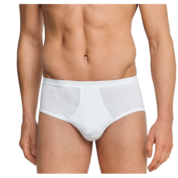 Schiesser Slip met Gulp | Wit | www.pietkoopmans.nl