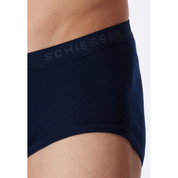 Schiesser Slip met Gulp | Donker Blauw | www.pietkoopmans.nl