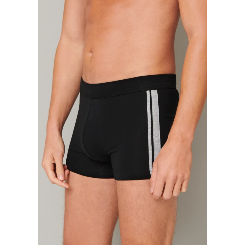 Schiesser Boxershort 95 5 | Zwart 3 pack | www.pietkoopmans.nl