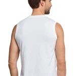 Schiesser Mouwloos T-Shirt  |  Wit