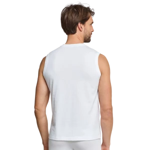 Schiesser Mouwloos T-Shirt | Wit