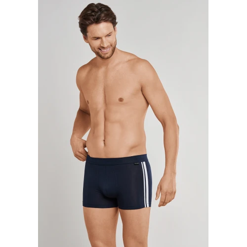 Schiesser Boxershort | Blauw Duo Verpakking | www.pietkoopmans.nl