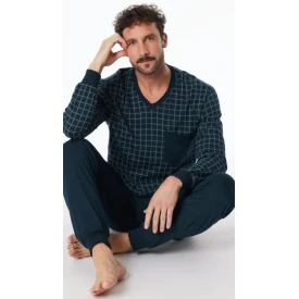Lange Pyjama Schiesser Heren | Ruit