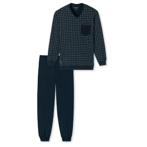Lange Pyjama Schiesser Heren | Ruit
