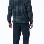 Lange Pyjama Schiesser Heren | Ruit  | www.pietkoopmans.nl