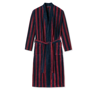 Schiesser Badjas Streep | Rood 