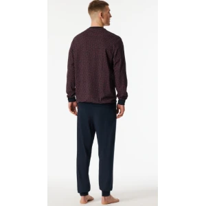 Lange Pyjama Schiesser Heren | Brique