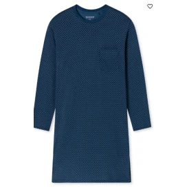 Schiesser Heren Nachthemd | Atlantic Blue
