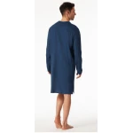 Schiesser Heren Nachthemd | Atlantic Blue | www.pietkoopmans.nl
