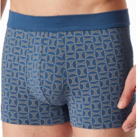 Schiesser Boxershort 95 5 | Bruingrijs Patroon