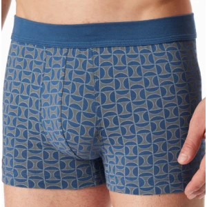 Schiesser Boxershort 95 5 | Bruingrijs Patroon