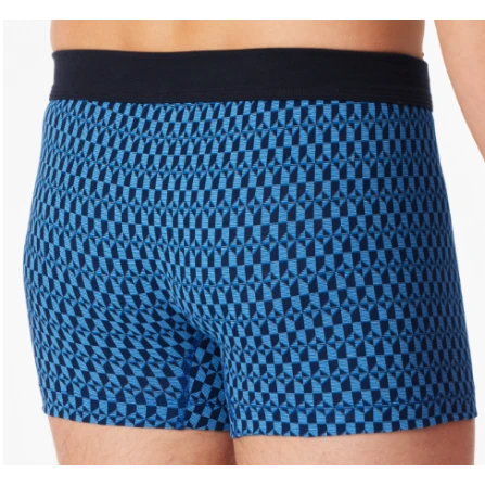 Schiesser Boxershort 95 5 | Nachtblauw  Patroon | www.pietkoopmans.nl