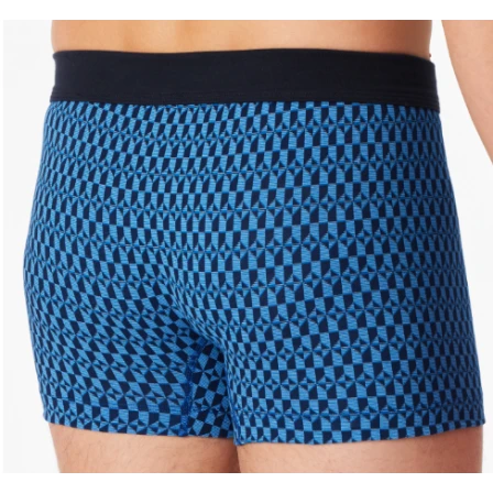 Schiesser Boxershort 95 5 | Nachtblauw  Patroon | www.pietkoopmans.nl