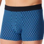Schiesser Boxershort 95 5 | Nachtblauw  Patroon | www.pietkoopmans.nl