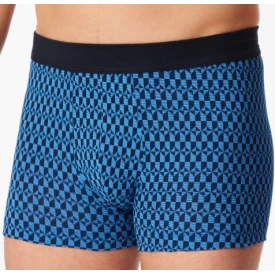 Schiesser Boxershort 95 5 | Nachtblauw  Patroon